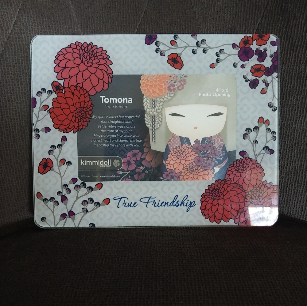 ✨️HP✨️ Kimmidoll👘 Collection Glass 4" x 6" Picture Frame - Picture 6 of 8